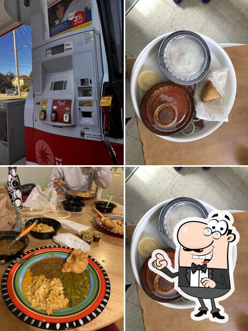 L'extérieur de Shell Gas & KwikBite Indian Takeout & Convenience