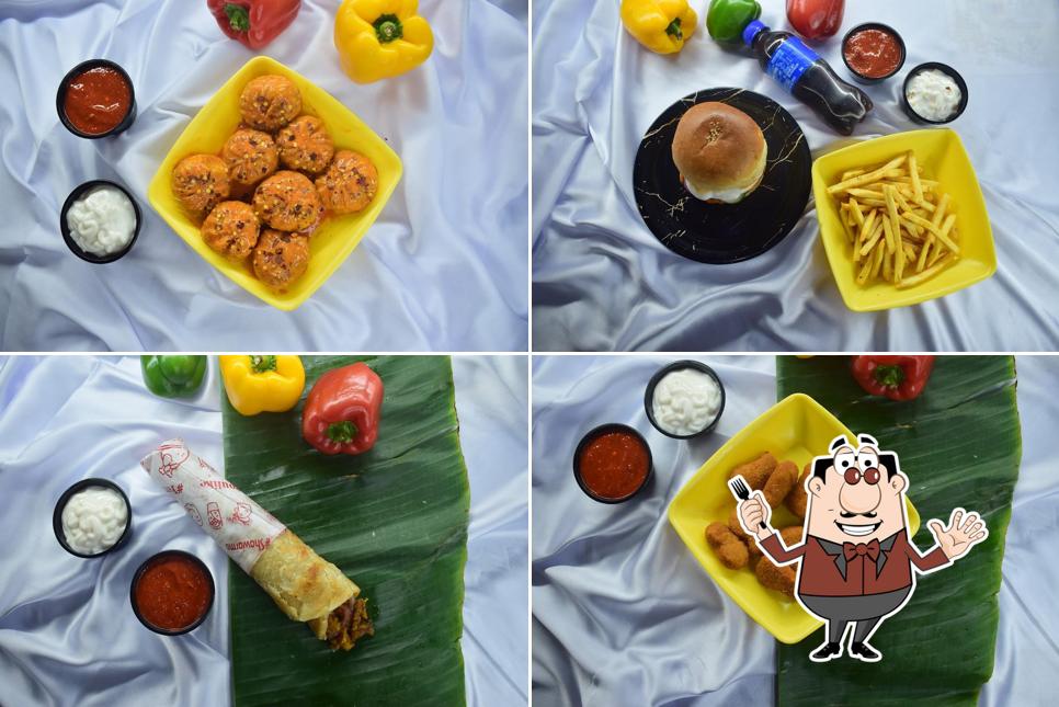 Food at Nukkad Snax & Coffee Shop