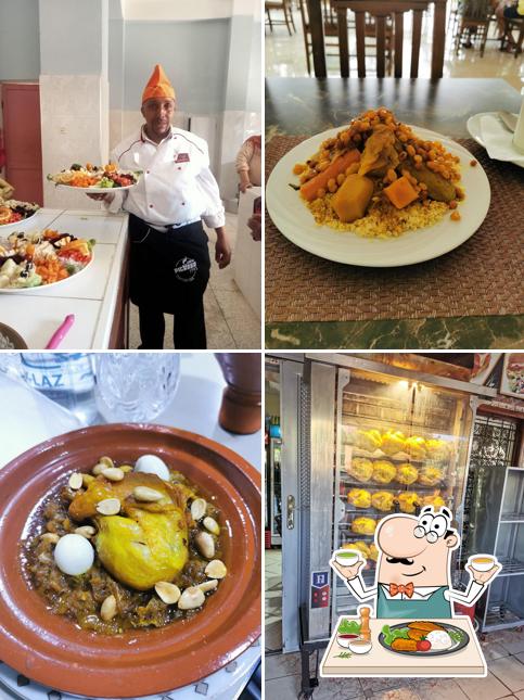 Plats à Café Restaurant Essaada مقهى مطعم السعادة