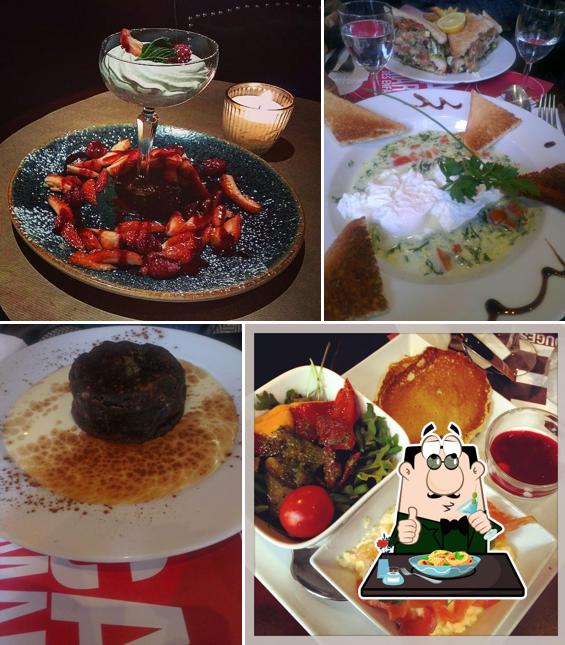 Plats à Café du Marché des Enfants Rouges