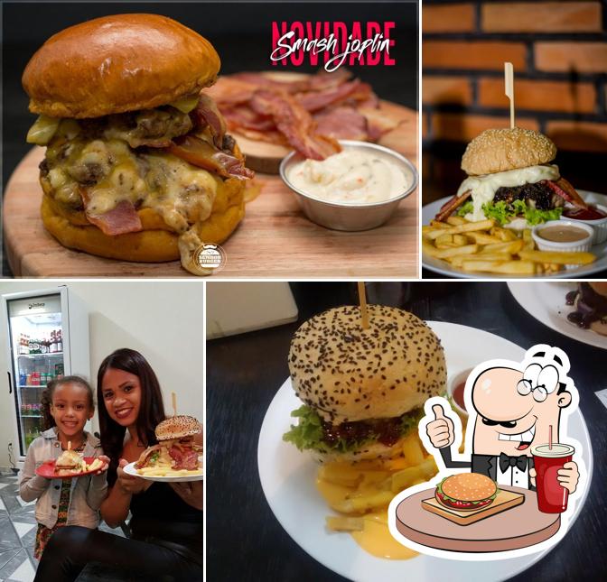 Senhor Burger provê uma seleção de opções para os amantes dos hambúrgueres