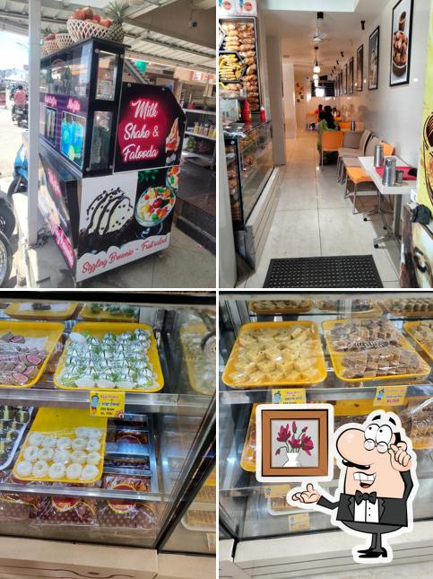 The interior of Shree Krishna Sweets and bakes