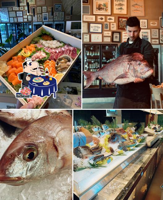 Sashimi à PARO Poissonnerie Fruits de mer