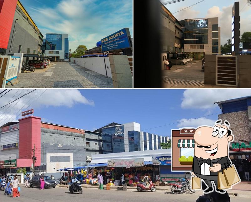 Check out how HOTEL SOORYA, ATTINGAL looks outside