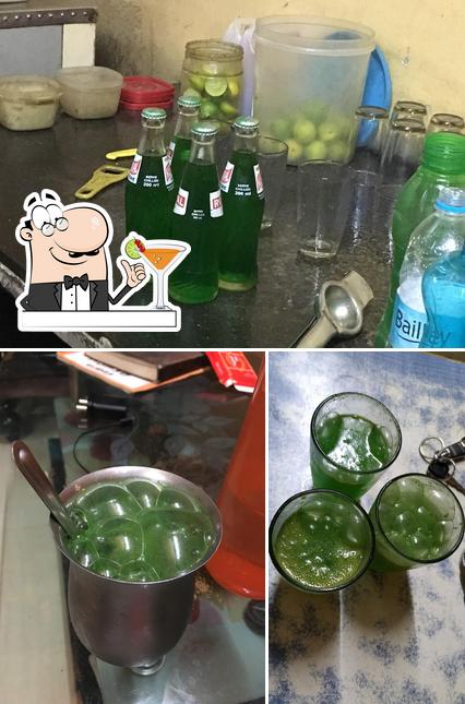 Try a drink from the menu