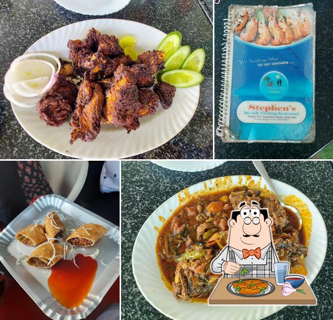 Chicken wings at St.Arya Bhavan Floating Veg Restaurant