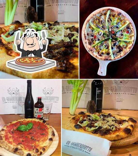Ordina una pizza a Gambero Rotto