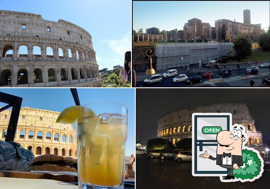 Puoi goderti l'aria fresca da seduto all'esterno di Squisito Cook