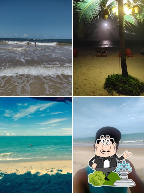 Veja imagens do exterior do Raíner Beach