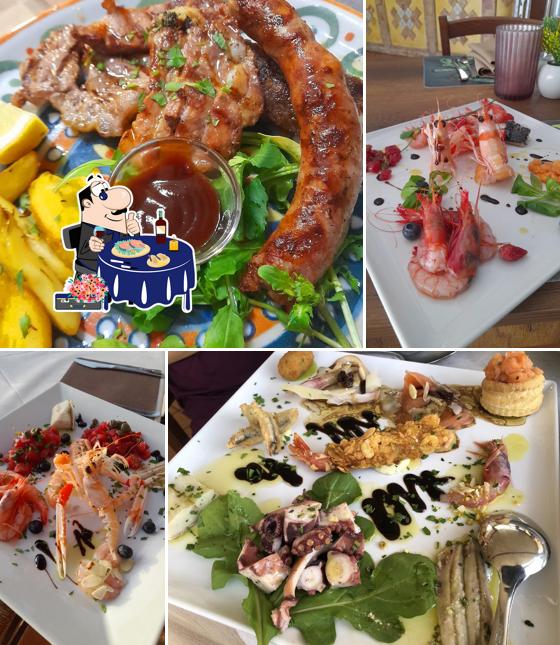 Sashimi al la terrazza sull'etna