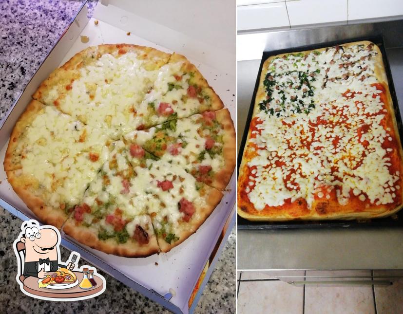 Scegli tra le svariate varianti di pizza