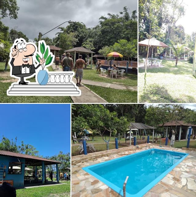 Desfrute da vista do exterior Quiosque Vitória