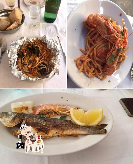 Platti al Ristorante Pizzeria Adriano a Mare