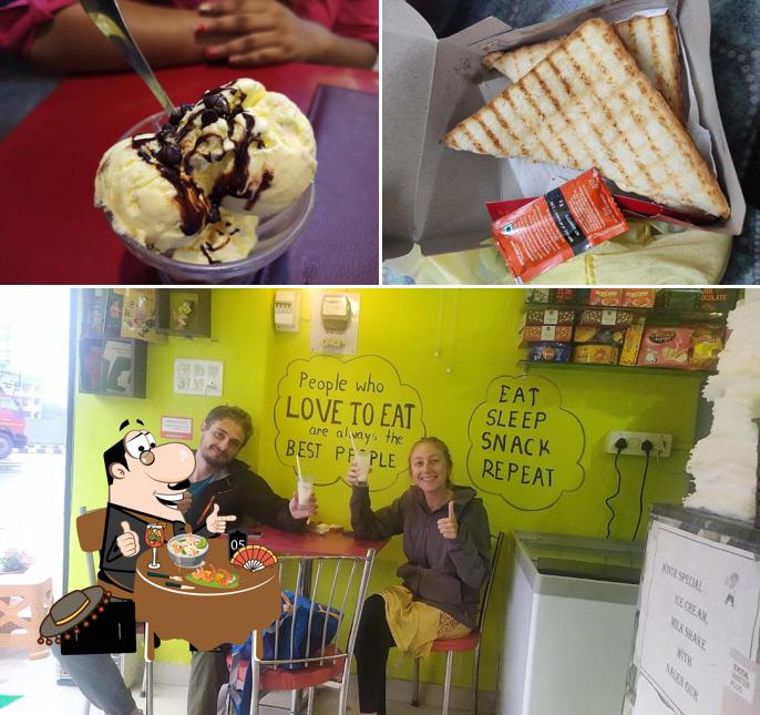 The restaurant's food and interior