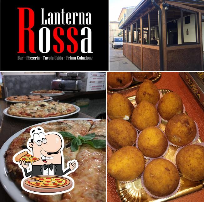 Prova una pizza a Lanterna Rossa