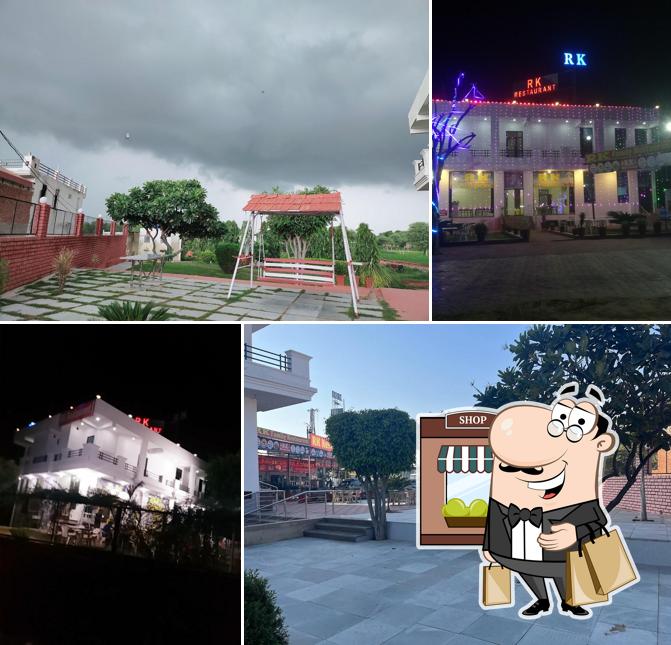 Enjoy the view outside RK hotel restaurant