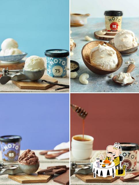Food at NOTO - Ice Creams & Desserts