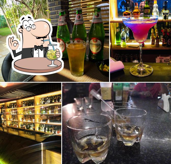 Try a drink from the menu