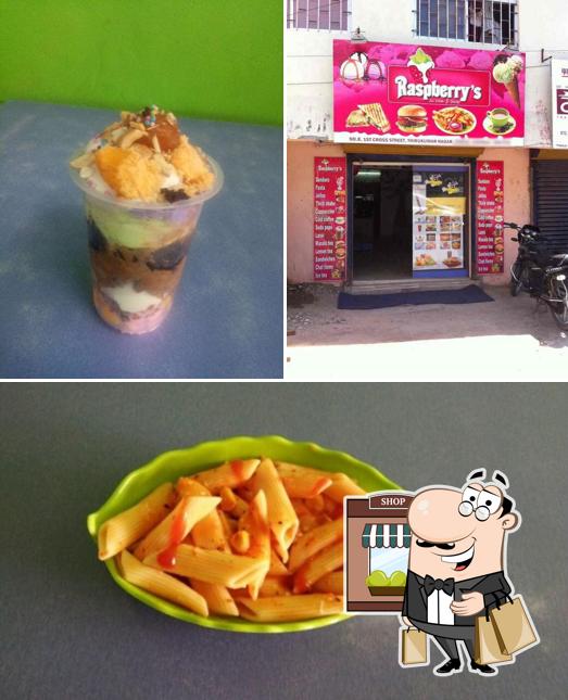 The exterior of Raspberrys