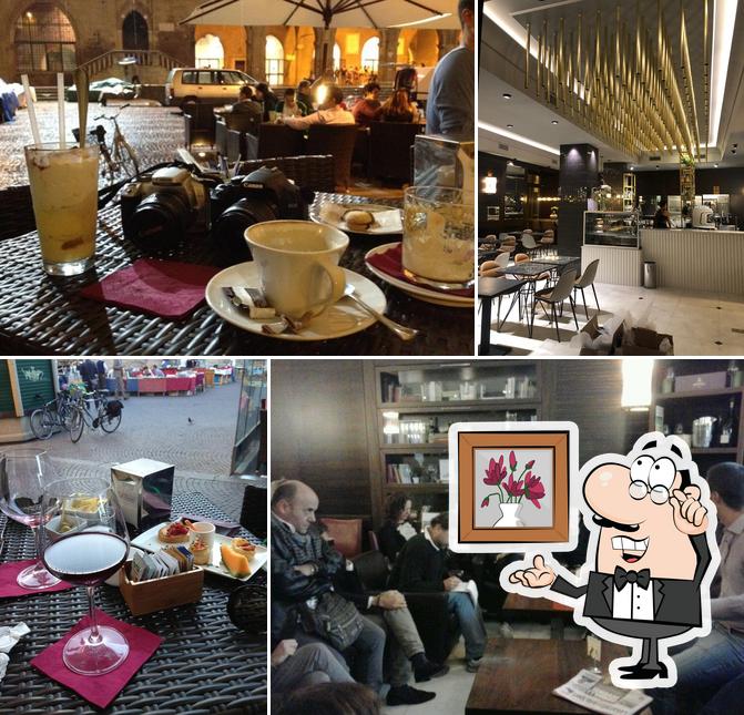 Gli interni di Caffè Cavour