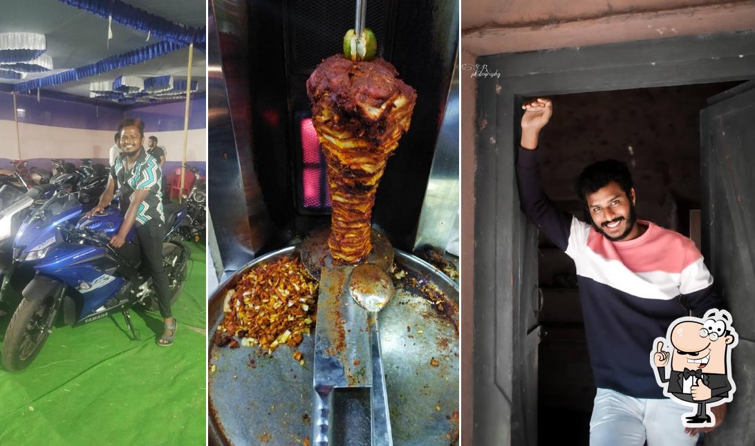 Here's a pic of ALMAS HYDERABADI BIRYANI AND KABABS