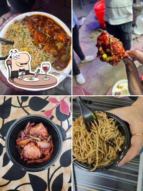 Food at Roll Out Fast Food Center