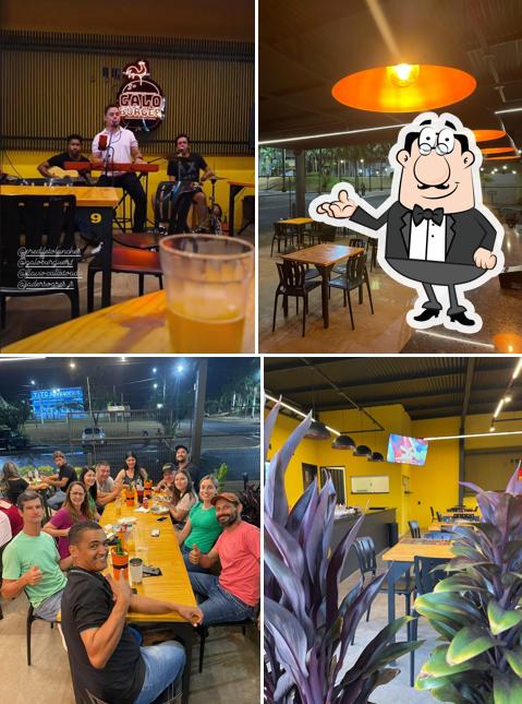 O interior do Predileto Lanches