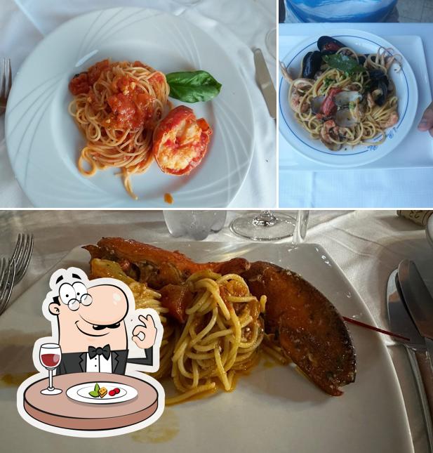 Spaghetti al Ristorante Ragno Blu