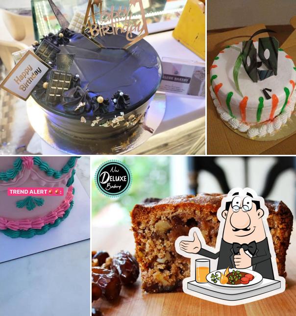 Food at New Deluxe Bakery