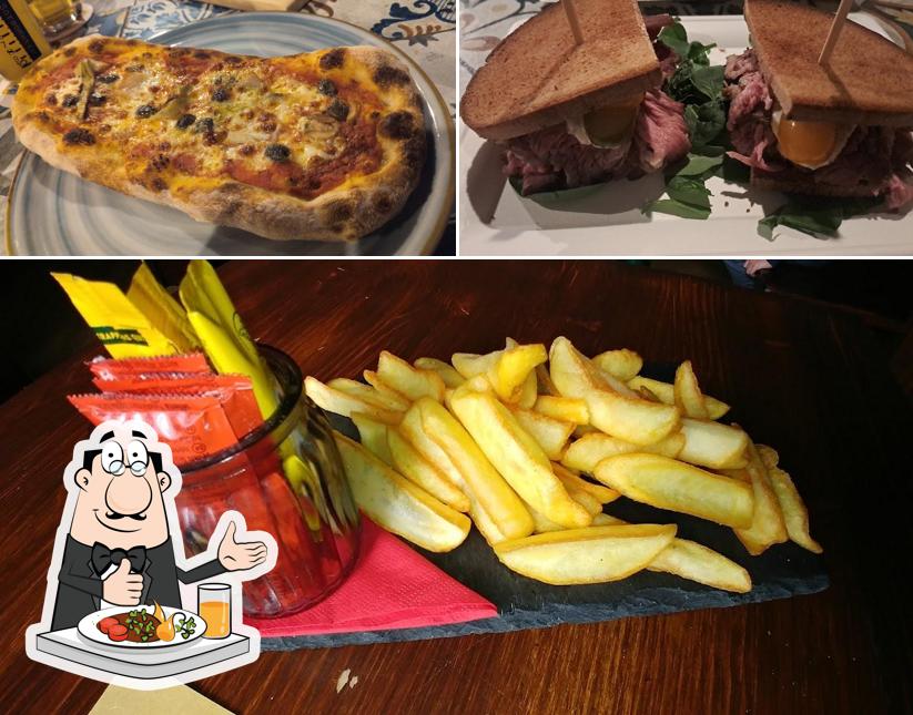 Panino con maiale stirato al The 8 Pub