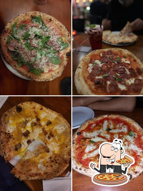 Escolha diversos estilos de pizza