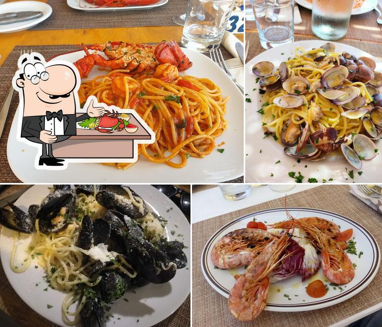 Il Timone - Trattoria di pesce - Fregene (RM) serve un'ampia varietà di pasti di mare