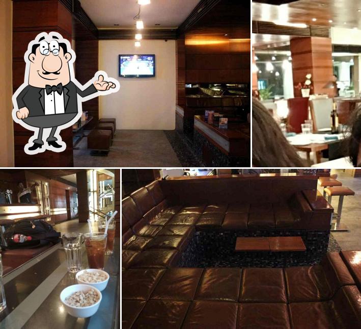 The interior of Risque