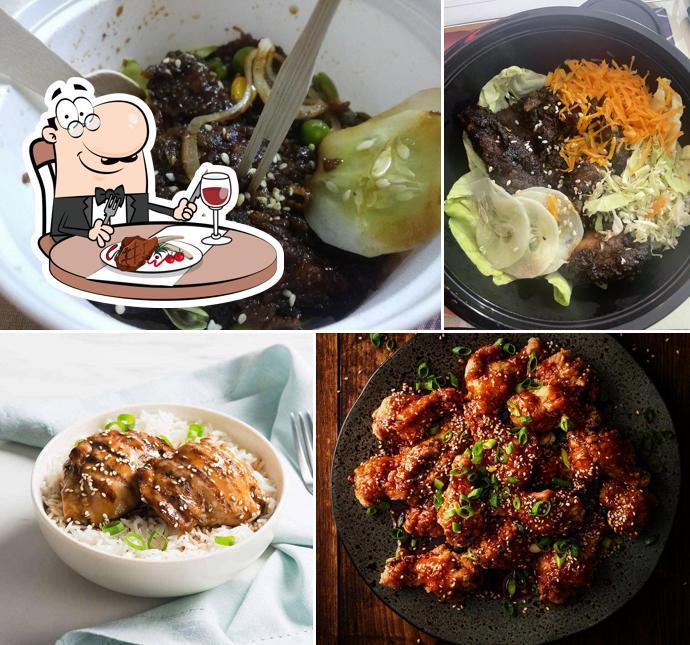 Meat meals are available at c9c - Cloud 9 Chicken