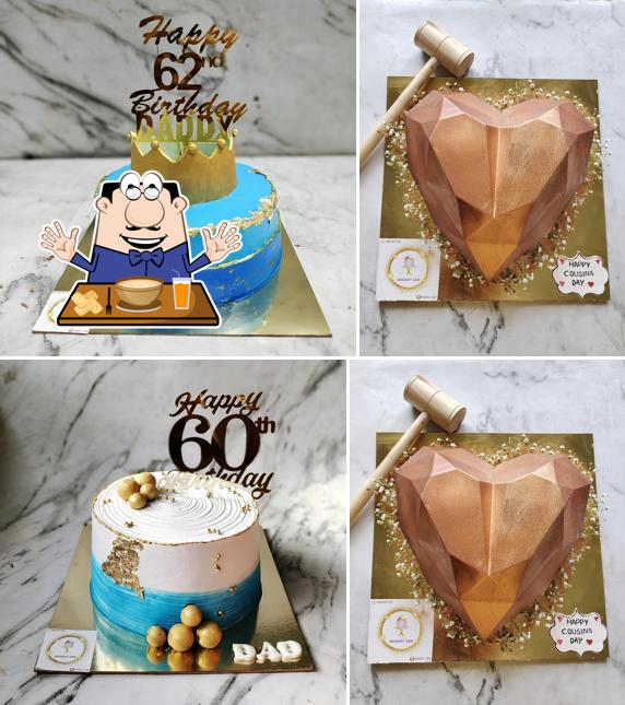 Chocolate mousse at DESSERT DEN CAKES