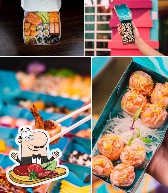 Peça pratos de carne no Mokai Express - Moinhos de Vento Sushi Delivery Experience