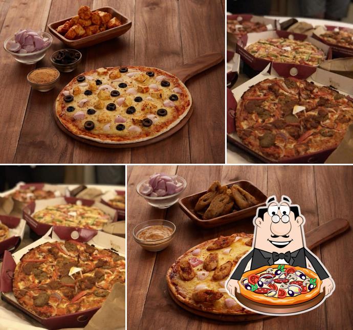 Get pizza at Oven Story Pizza