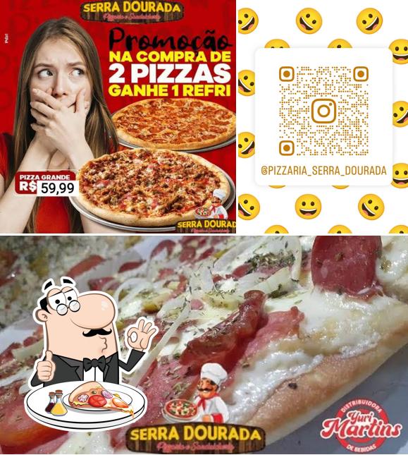 Escolha diferentes estilos de pizza