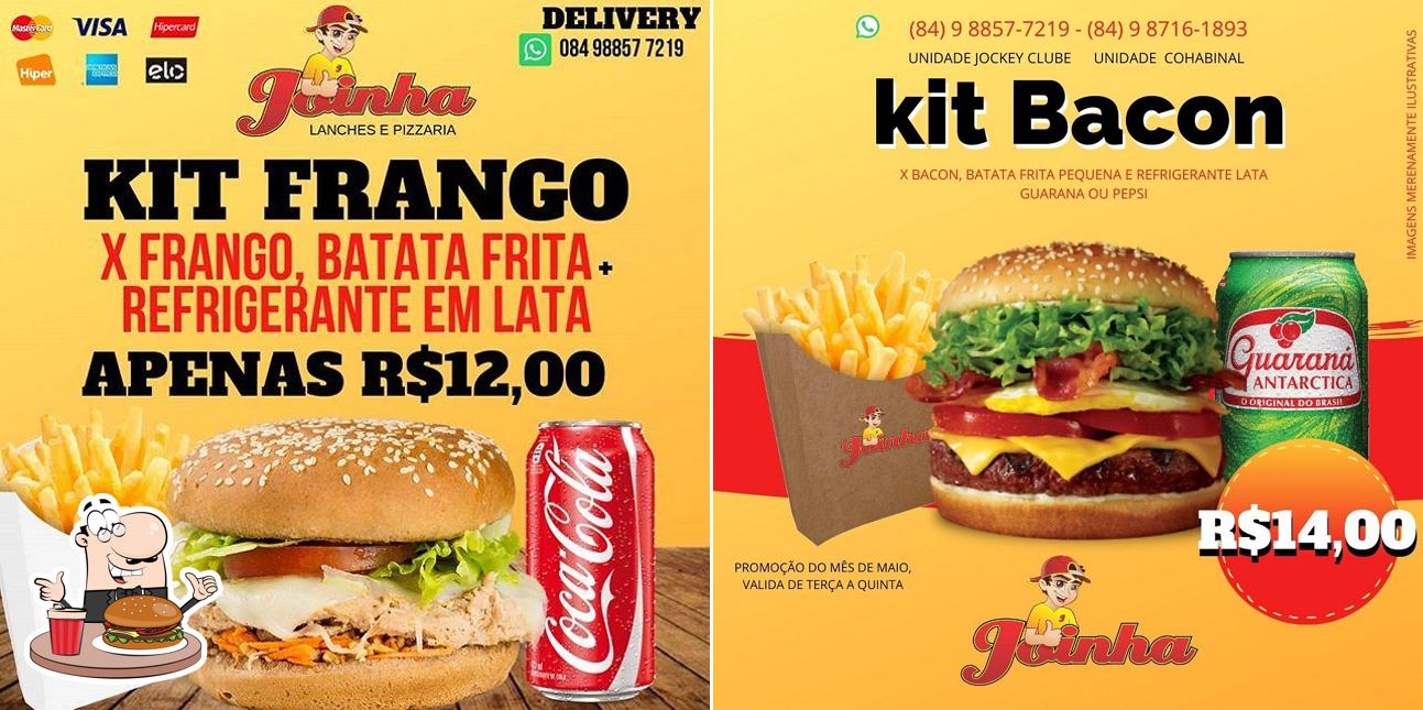 Delicie-se com um hambúrguer no Joinha Lanches Loja 2