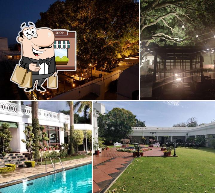 The exterior of Under The Mango Tree - Jehan Numa Palace