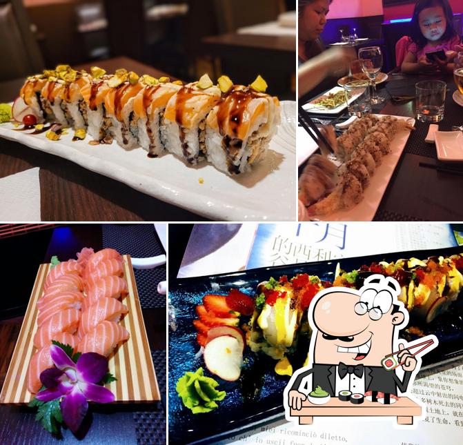 Prenditi le varie opzioni di sushi