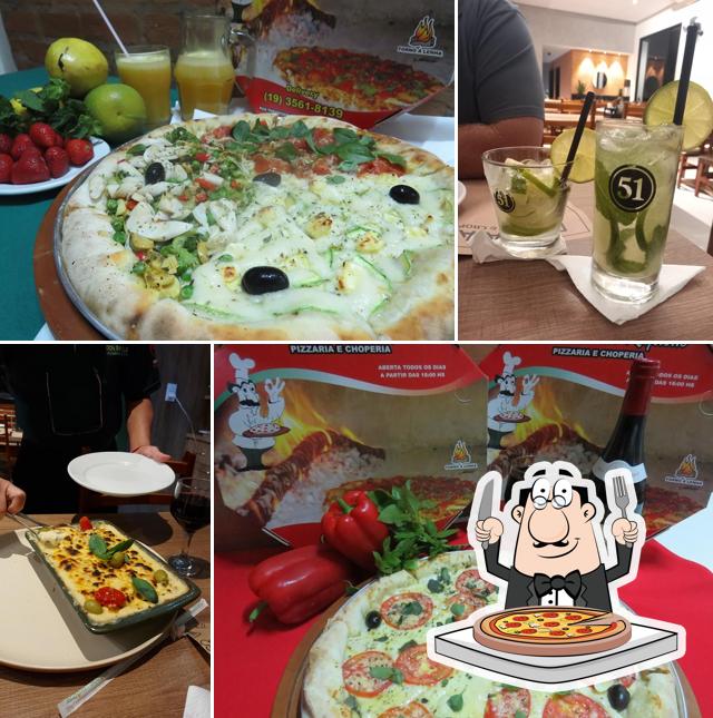 Consiga diversos tipos de pizza