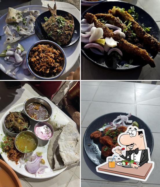 Food at Rudra machhi khanaval