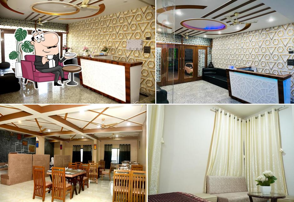 The interior of JMC HOTEL THE MOON PITHAMPUR (A Unit Of JMC HOTELS GROUP INDIA)
