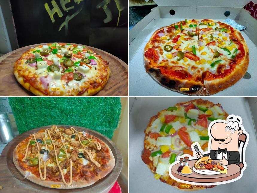 At Hello junkies neral, you can enjoy pizza