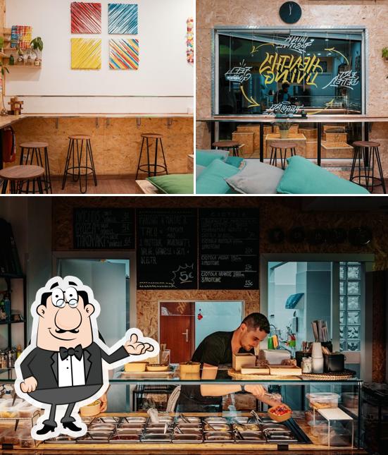 Dai un'occhiata agli interni di LabHalo fast fusion food