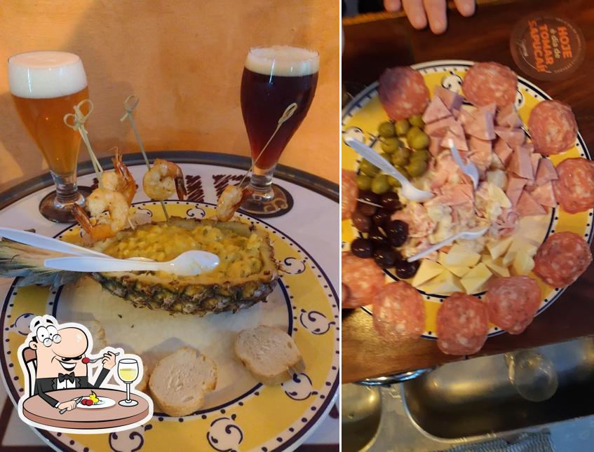 Comida em Pub Caixa Seca