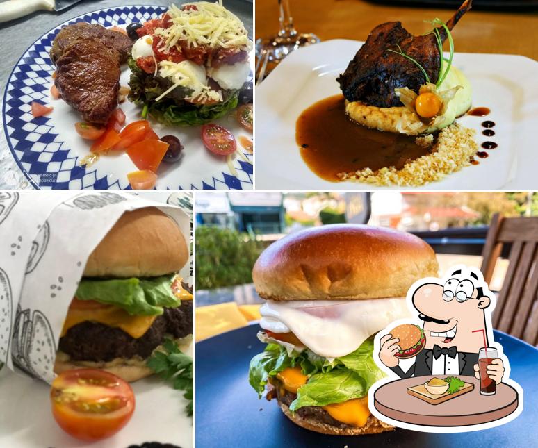 Peça um hambúrguer no Chef Davi Restaurante