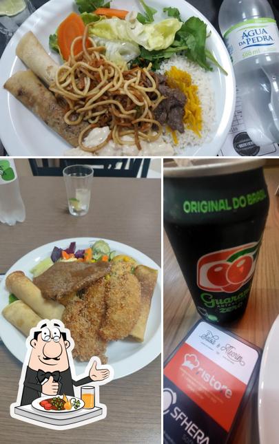 Platos en Restaurante Salsa & Alecrim