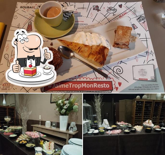 Commandez l'un des plats sucrés